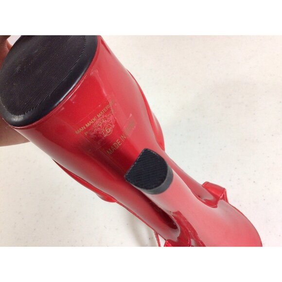 Ellie Red Platform Heels Womens 6 - Picture 3 of 4